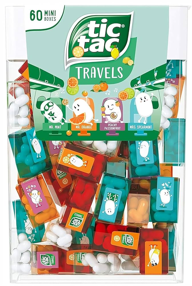 新品tic tac TRAVELS Amazon.com : Tic Tacs Travels Mini Packs Individual Flavor